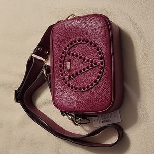 Valentino Mia Studded Crossbody Magenta NWT